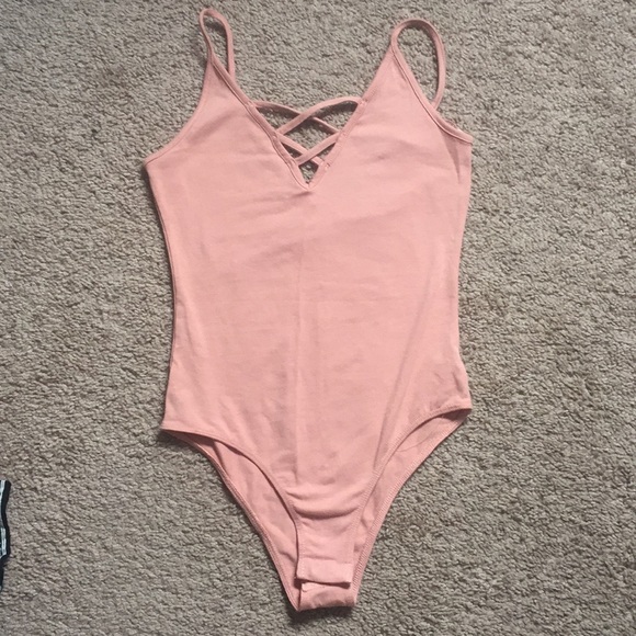 Forever 21 Tops - Pink bodysuit